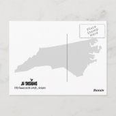 パラダイス横葉書で生きる ポストカード (裏面)