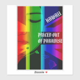 パラダイス泣き叫びWAHINE HIFlagIslands シール