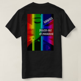 パラダイス泣き叫びWAHINE HIFlagIslands Tシャツ