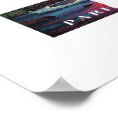 パラダイス熱帯ビーチポスター ポスター (角)