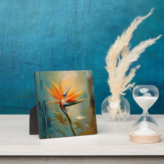 パラダイス熱帯植物の鳥 フォトプラーク (インサイチュ)