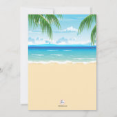 パラダイス発見！節約日程お知らせ 招待状 (裏面)