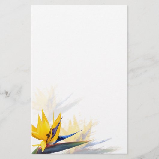 パラダイス空白の鳥の筆記用紙 便箋 (正面)