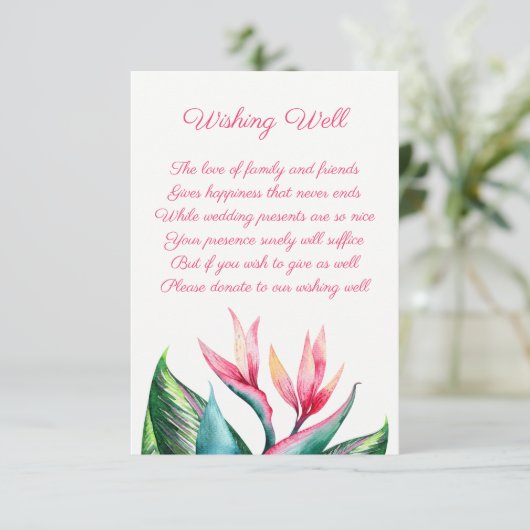 パラダイス結婚の願い井戸のカード エンクロージャーカード (スタンド正面)