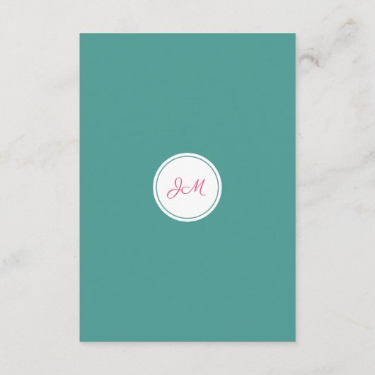 パラダイス結婚の願い井戸のカード エンクロージャーカード (裏面)