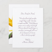 パラダイス結婚の願い井戸のカード エンクロージャーカード (正面/裏面)