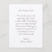 パラダイス結婚の願い井戸のカード エンクロージャーカード (正面)