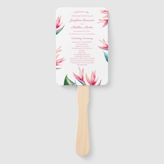 パラダイス結婚の鳥追悼会 ハンドファン (正面)