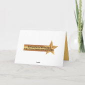 パラダイス鳥トロピカルサンセットグリーティングカード カード (裏面)