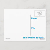 パラダイス – カスタマイズ ポストカード (裏面)