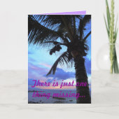 パラダイス カード (正面)