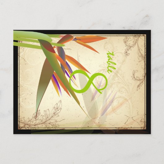 パラダイス/ダイスヴィンテージ/カラーのPixDezinesフォント ポストカード (正面)