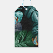 パラダイス/トロピカルターコイズスプラッシュ ギフトタグ (裏面)