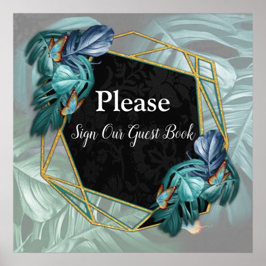 パラダイス/トロピカルターコイズスプラッシュ ポスター (正面)