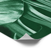 パラダイス/トロピカルターコイズスプラッシュ ポスター (角)