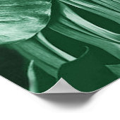 パラダイス/トロピカルターコイズスプラッシュ ポスター (角)