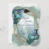 パラダイス/トロピカルターコイズスプラッシュ 招待状 (正面)