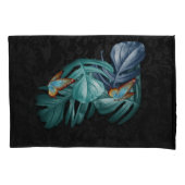 パラダイス/トロピカルターコイズスプラッシュ 枕カバー (正面)