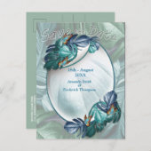 パラダイス/トロピカルターコイズスプラッシュ 案内ポストカード (正面/裏面)