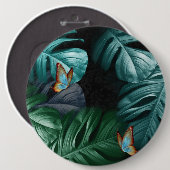 パラダイス/トロピカルターコイズスプラッシュ 缶バッジ (正面&裏面)