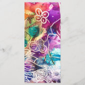 パラダイス·フローラ結婚のメニュー メニュー (裏面)