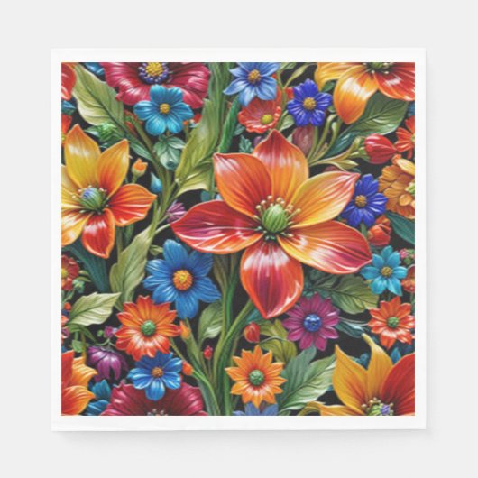 パラダイス - ペーパーナプキン スタンダードランチョンナプキン (正面)