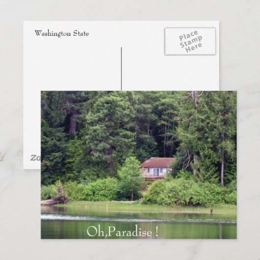 パラダイス ポストカード (正面/裏面)