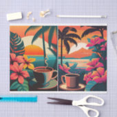 パラダイス、モーニングコーヒーのトロフィシャルジャワ 薄葉紙 (クラフト)