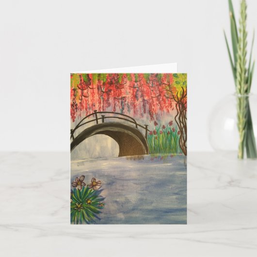 パラダイス、小型、4インチx 5.6インチ カード (正面)