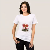 パラダイス 慈悲 愛 7777 トライブレンドTシャツ (正面全面)