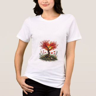 パラダイス 慈悲 愛 7777 トライブレンドTシャツ