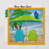 パラダイス - SRF 招待状 (正面/裏面)