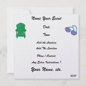 パラダイス - SRF 招待状 (裏面)