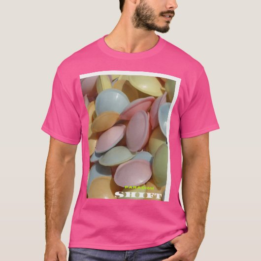 パラダイムシフト飛んでいる（ソーサー） Tシャツ (正面)