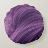 パラチネート紫のテクスチャ ラウンドクッション (裏面)