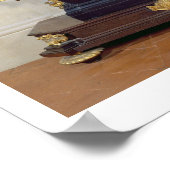 パラチン選手権内閣c.1704 (黒檀， ポスター (角)