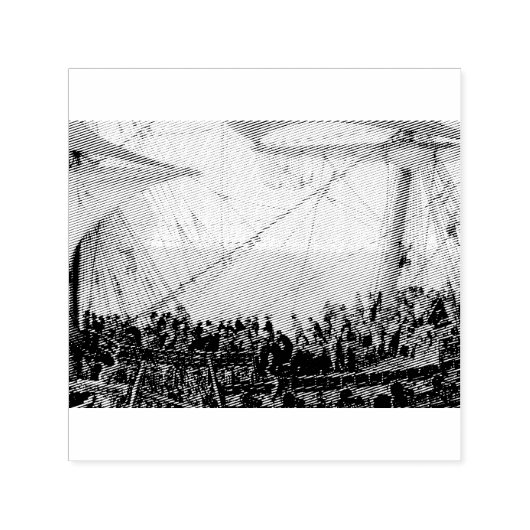 パラチン選挙人の上陸 セルフインキングスタンプ (デザイン)