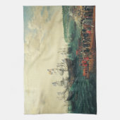 パラチン選挙区のマーガートで乗船 キッチンタオル (縦)