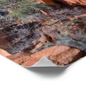 パラチー赤い岩3285 ポスター (角)