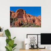 パラチー赤い岩3285 ポスター (ホームオフィス)