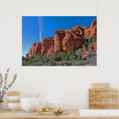 パラチー赤い岩3288 ポスター (キッチン)