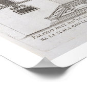 パラッツォ・セナトリオの正面の眺め ポスター (角)