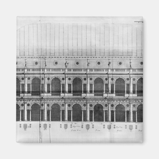 パラディアナ大聖堂アットヴィチェンツァ マグネット (正面)