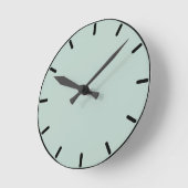 パラディアンブルー丸時計 ラウンド壁時計 (傾斜)