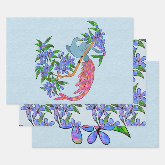 パラディシオ ラッピングペーパーシート (セット)