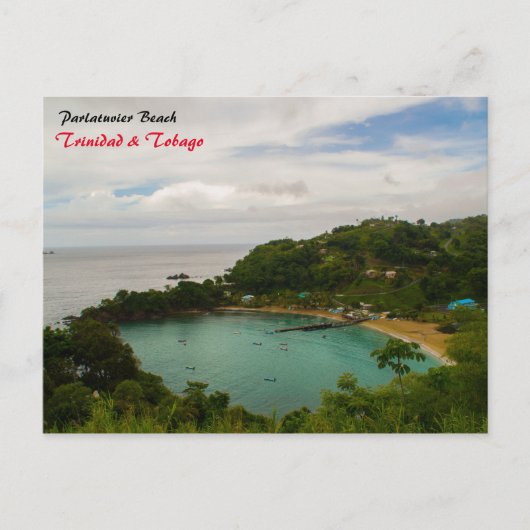 パラトゥーヴィエビーチ ポストカード (正面)