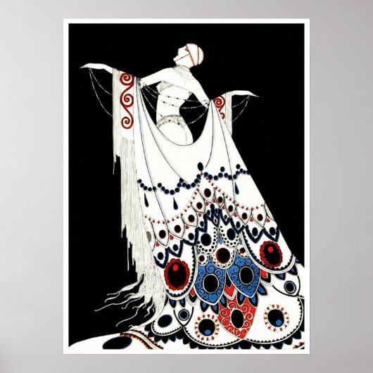 パラトドス水彩プリント ポスター (正面)