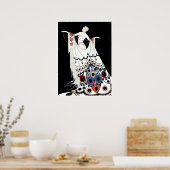 パラトドス水彩プリント ポスター (キッチン)