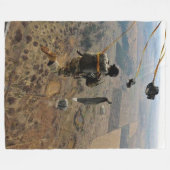 パラトパー フリースブランケット (正面(横))