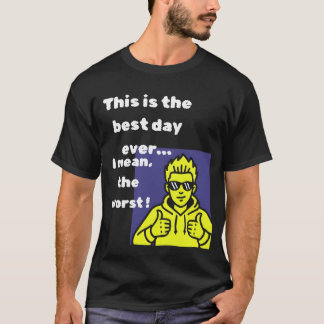 パラドックス コレクション: オポジットデーと変わったユーモア Tシャツ